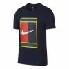 Nike Court Graphic Tee Obsidian
