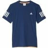 Adidas Boys Club Tennis Tee - Mystery Blue/Glow Orange