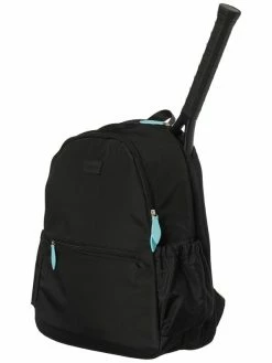 Ame & Lulu Courtside 2.0 Tennis Backpack (Black/Blue)