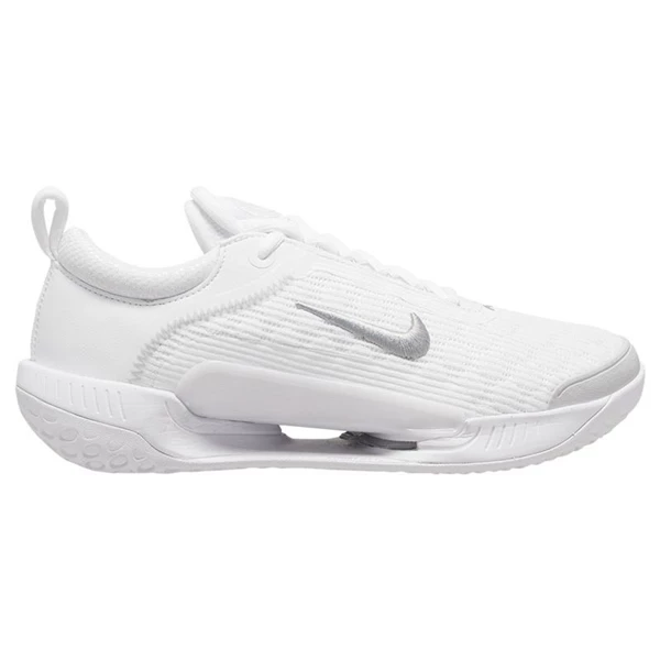 Nike Nike Zoom Court NXT Women's Shoe- White/Silver 1 Nike Nike Zoom Court NXT Women's Shoe- White/Silver