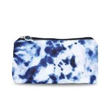 Ame & Lulu Everyday Tennis Pouch (Navy Tie Dye)