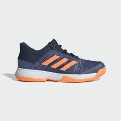 Adidas Juniors` Adizero Club K Tennis Shoes