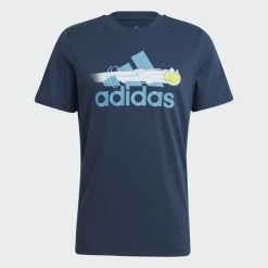 Adidas Tennis Graphic Logo Tee