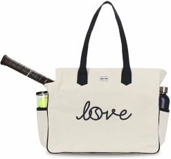 Ame & Lulu Love All Court Bag (Love Stitched)