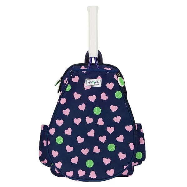 Ame & Lulu Ame And Lulu Juniors` Little Love Tennis Backpack 1 Ame & Lulu Ame And Lulu Juniors` Little Love Tennis Backpack