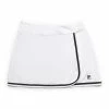 Fila Advantage Long Skort - White With Black Trim