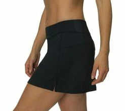 Fila Women's Vented Comfort Waistband Tennis Skort - Black