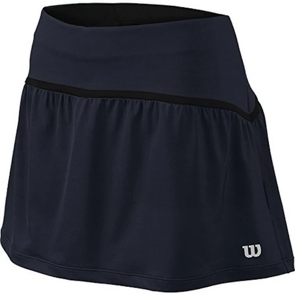 Wilson Women's Rush 13.5'' Tennis Skirt II Grey/Black 1 Wilson Women's Rush 13.5'' Tennis Skirt II Grey/Black