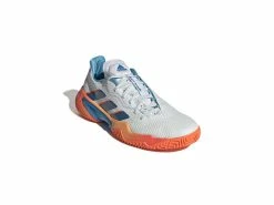 Adidas Barricade M White/Orange/Blue -Nike Shop adidas barricade m white orange blue 3