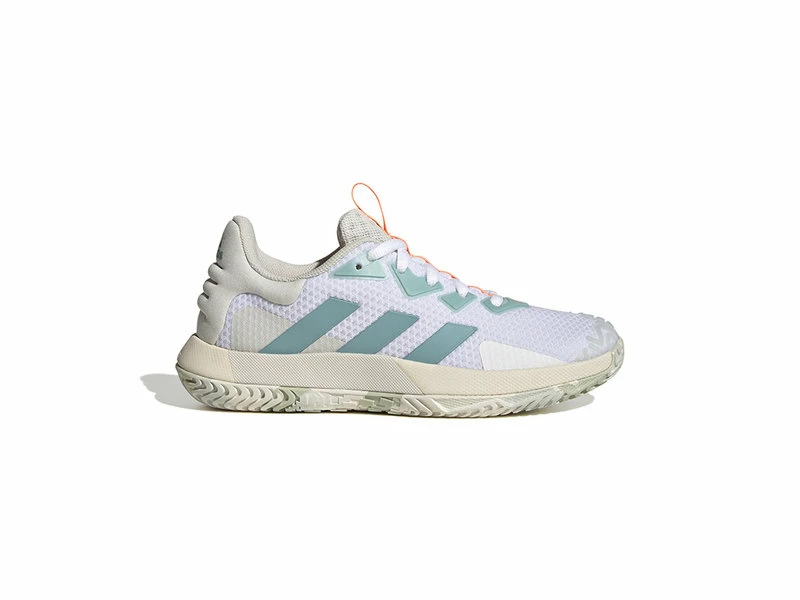 Adidas SoleMatch Control White/Mint Women's Shoe 2 Adidas SoleMatch Control White/Mint Women's Shoe - Image 2