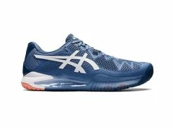 Asics Gel-Resolution 8 Wide Blue Harmony/White Men's Shoe