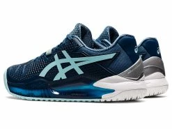 Asics Gel Resolution 8 Wide Indigo/Blue Women's Shoe 9 Asics Gel Resolution 8 Wide Indigo/Blue Women's Shoe -Nike Shop asics gel resolution 8 wide indigo blue womens sho 3