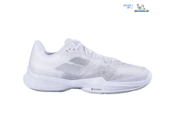 Babolat Jet Mach 3 AC White/Silver Men's Shoes