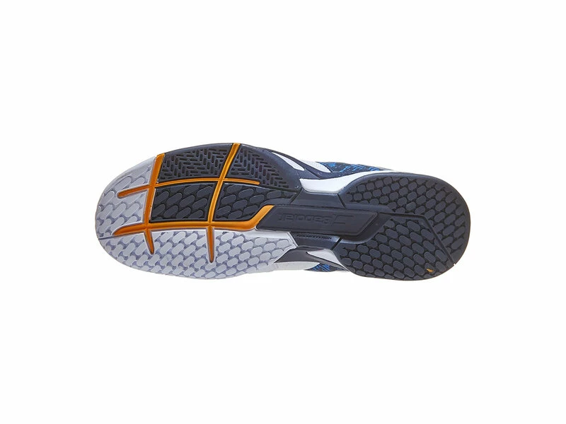 Babolat Propulse Blast White/Dark Blue Men's Shoe 2 Babolat Propulse Blast White/Dark Blue Men's Shoe - Image 2