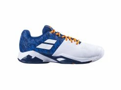 Babolat Propulse Blast White/Dark Blue Men's Shoe