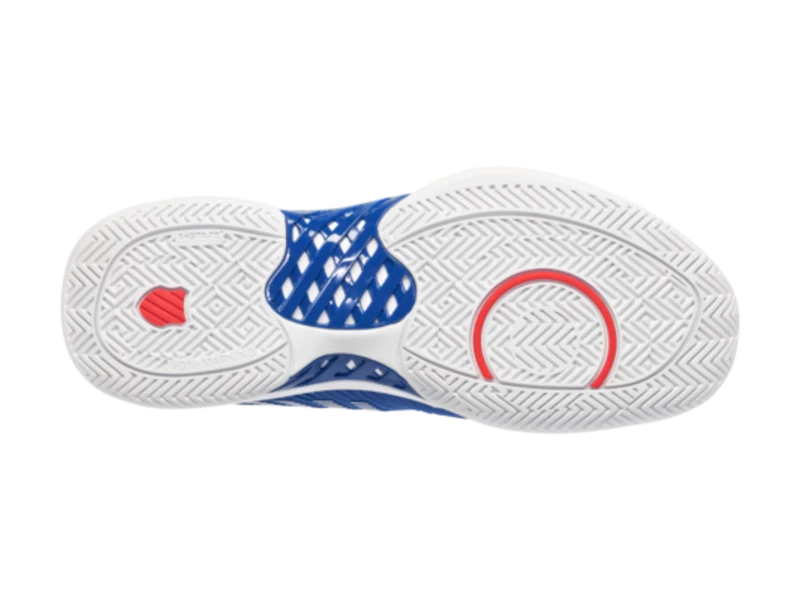 K-Swiss Hypercourt Express 2 Blue/White/Red Men's Shoe 6 K-Swiss Hypercourt Express 2 Blue/White/Red Men's Shoe - Image 6