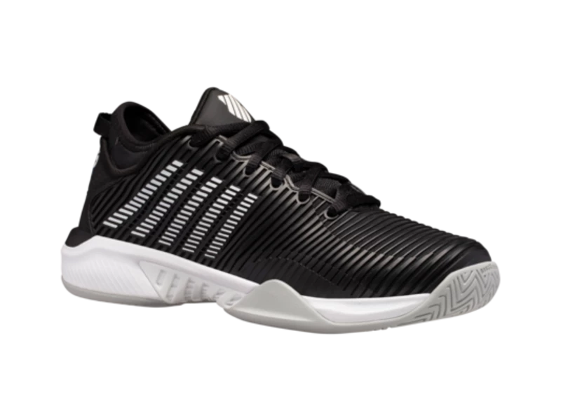 K-Swiss Hypercourt Supreme Black/White Women's Shoes 3 K-Swiss Hypercourt Supreme Black/White Women's Shoes - Image 3