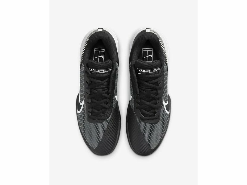 Nike Zoom Vapor Pro 2 Men's Shoe Black/White 4 Nike Zoom Vapor Pro 2 Men's Shoe Black/White - Image 4