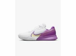 Nike Zoom Vapor Pro 2 Women's Shoe- White/Citron