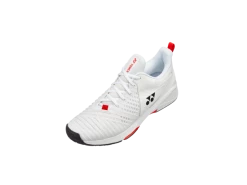 Yonex Sonicage 3 Men's Shoe- White/Red -Nike Shop yonex sonicage 3 mens shoe white red 2